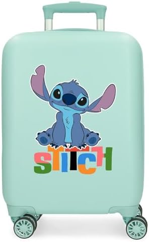 Joumma Disney Aloha Stitch Maleta Infantil Maleta cabina Azul bla...