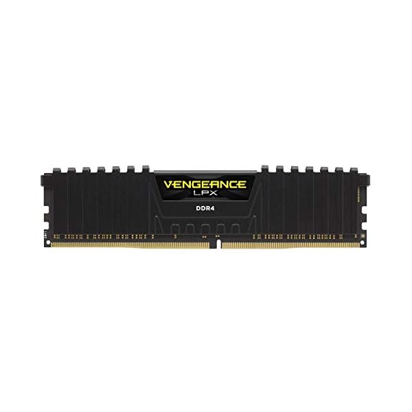 Corsair CMK16GX4M2A2400C16 Vengeance LPX 16 GB (2 x 8 GB) DDR4 2400 MHz C16 XMP 2.0 Módulo de Memoria de Alto Rendimiento, Negro