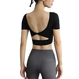 YJING Yoga-Kleidung, Nude, elastische, schlanke Sportjacke, Damen-Fitnesskleidung Pole Dance Outfit Set