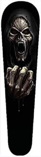 Kustom Cycle Parts Premium Aftermarket Grim Reaper Themed Metal Dash Panel Console Insert! Fits Harley Davidson 2008-2020 Street Glides and 2010-2020 Road Glides. Easy Install!