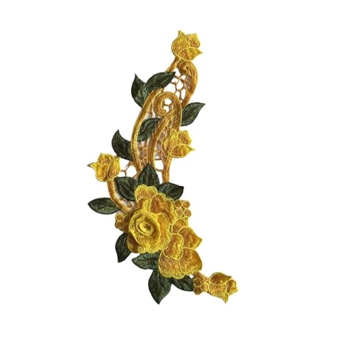 Dentelle brodée 3D accessoire couture indispensable pour masquer un accroc