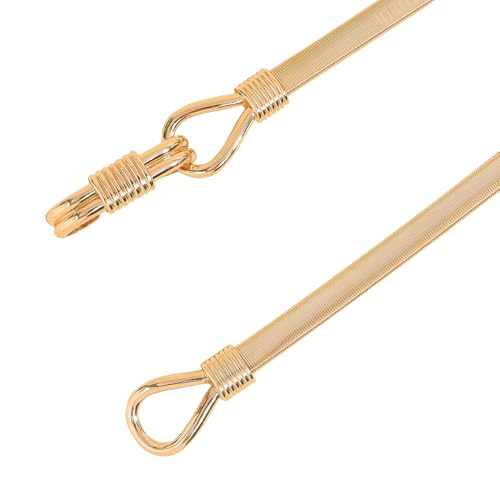 Women's Skinny Metal Belt, Stretch Spring Waist Belt for Dresses3