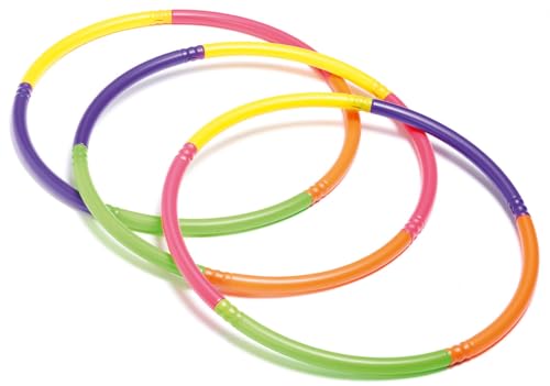 ToyToyToy Diving Hoops Tauchreifen 4 große Tauchringe zum Durchtauchen 59 cm