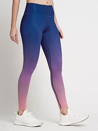 Image of CULT Women's Solid Polyester 4-Way Stretch, AbsoluteFit Training Tights, Moisture-Wicking, Leggings for Sports, Gym, Active Wear