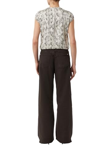 COMMA Satinbluse Kurzarm – Ansicht 2
