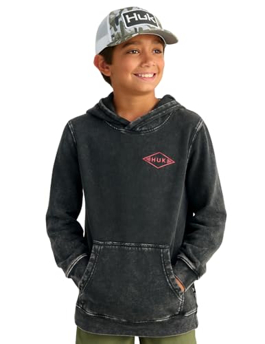 Maillot de survêtement mixte enfant HUK en molleton de coton isolant et respirant avec capuche