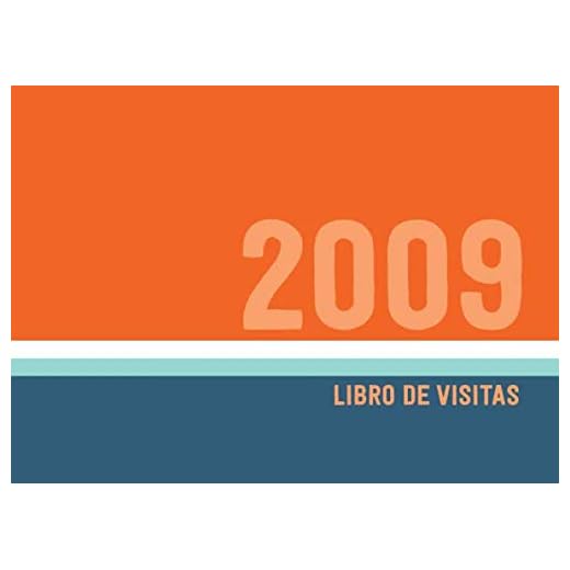 2009 Libros de Visitas: Libro de visitas para fiestas de cumpleaños de estilo retro para que la familia y los amigos inserten saludos y mensajes | 100 páginas