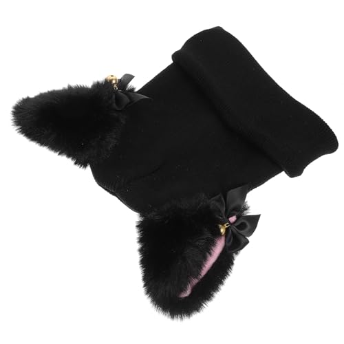 Homoyoyo Funda Casco Esquí Diseño de Dibujos Animados, Cubierta para Casco Ski Imitación Sintético, Adecuada para Esquís Individuales y Dobles en Actividades de Invierno