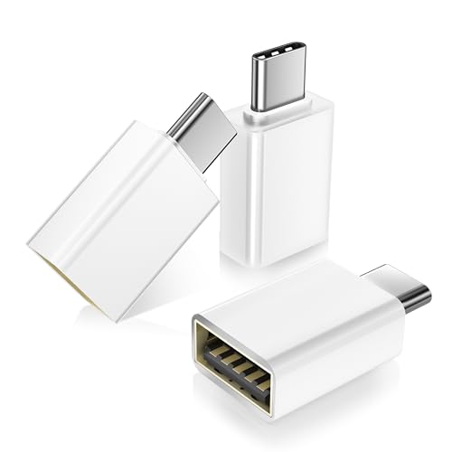 Basesailor Adaptador USB C a USB 3Pack,Convertidor USBC Macho a USBA 3.0 Hembra,Thunderbolt 5 4 3 Tipo C OTG para Apple MacBook Pro Air,iMac,iPhone 17 16 15,iPad,Microsoft Surface,Samsung Galaxy S26