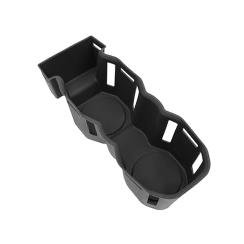Image of Silicone Material Cup Holder Coaster for Volvo 2026 XC90 Center Console Gear Shift Protector, Automotive Accessories (2026 XC90 Cup Coaster, Black)