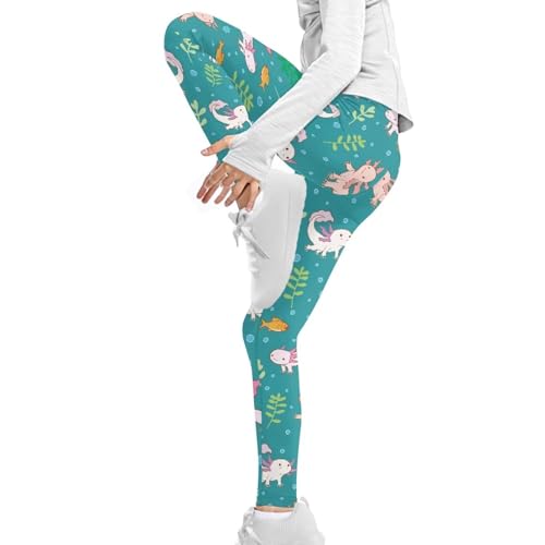 Girls Legging High Waist Long Yoga Pants Casual Dance Running Athletic Leggings Kids Active Leggings Tights4