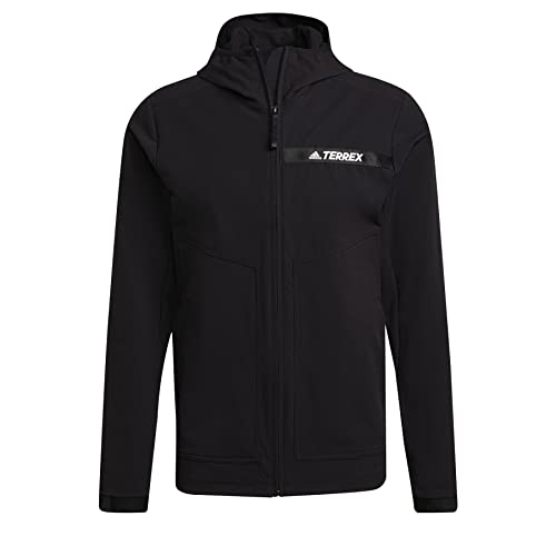 adidas Terrex Multi Stretch Softshell Men s Jacket, Black, MEDIUM