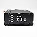 MB Quart Marine Powersports Nautic 2 Channel 400 Watt Maximum Power Full Range Class D Amplifier with PWM MOSFET Power, Black