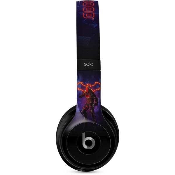 Skinit Decal Audio Skin Compatible with Beats Solo 2 Wired - Officially Licensed Warner Bros Red Hood Design