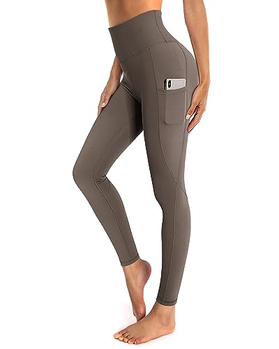 OUGES Damen Sport Leggings High Waist Leggins Yogahose Blickdichte...