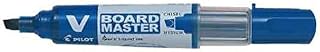 Pilot V Board Master Begreen Pack of 3 Refillable Markers Bevelled Tip Medium Blue