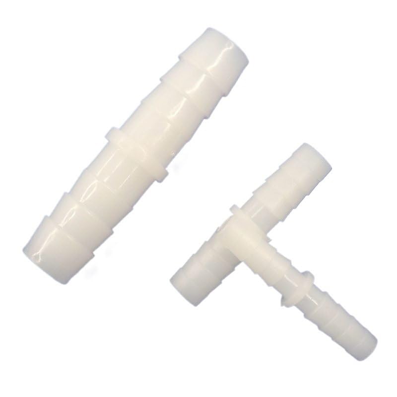 5 pièces 3-14mm de qualité alimentaire PE connecteurs barbelés Aquarium réservoir de poissons pompe à air tuyau joint tuyau d'eau souple connecteur de couplage égal