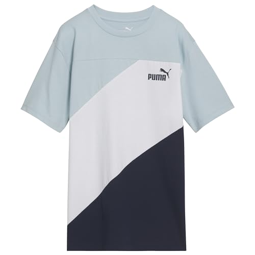 Image of Puma Boys' Short Sleeve Cotton Graphic T-Shirt, Crewneck