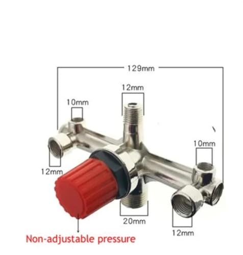Régulateur compresseur air avec manomètre pressostat et valve J - 3
