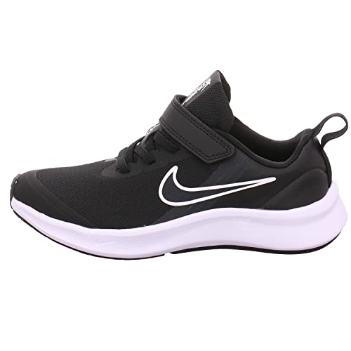 NIKE Unisex Kid's Sneaker, Black Grey Dark Smoke Grey Dark Smoke, 33.5 EU