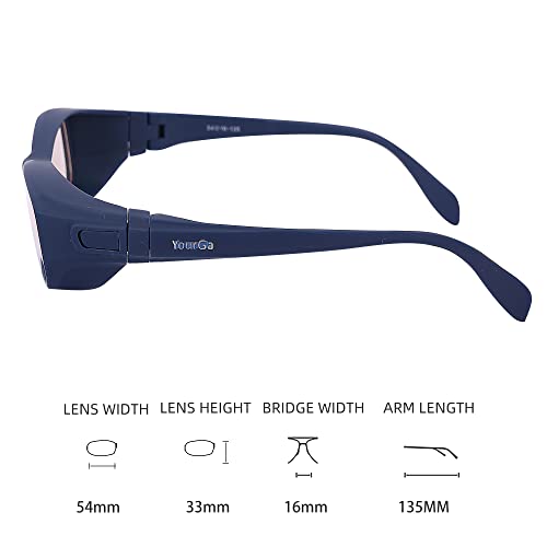 Image of Dry Eyes Relief Eyeglasses (Post-operative Repair Blue)