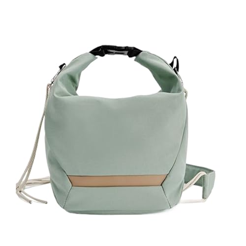 Yumneo Bolsa para cámara, bolsa de mensajero para cámara, impermeable, compacta, para protección de lentes, amantes de las fotos, hombres, mujeres, estudiantes, principiantes, verde claro, Refer to