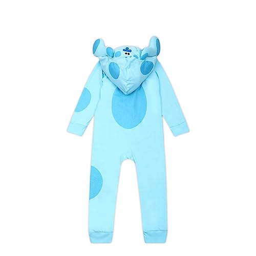 Nickelodeon Blue’s Clues & You Boys Zip Up Hooded Coverall for Newborn and Toddlers2