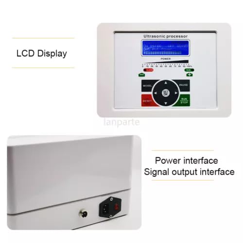 Lab Digital Handheld Ultrasonic Homogenizer Sonicator Disruptor Mixer 800W