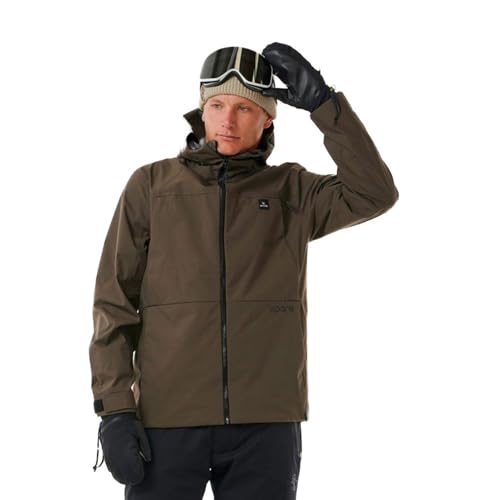 Manteau Rip Curl Anti Series Xpore L Marron veste de ski technique