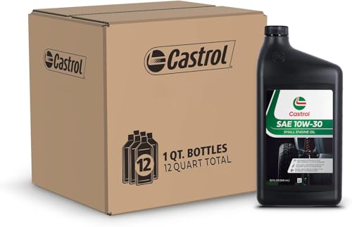 Castrol SAE 10W-30 Small Engine Oil, 32oz, Pack of 12