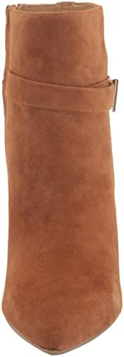 Nine West Women's DIAN9X9 Ankle Boot, Cognac, 5 | Image 1