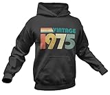 Photo Gallery galaxy tees felpa con cappuccio da uomo per il 50° compleanno nel 2025, design vintage 1975, idea regalo born in 1975, nero , xxl Photo Gallery galaxy tees felpa con cappuccio da uomo per il 50° compleanno nel 2025, design vintage 1975, idea regalo born in 1975, nero , xxl