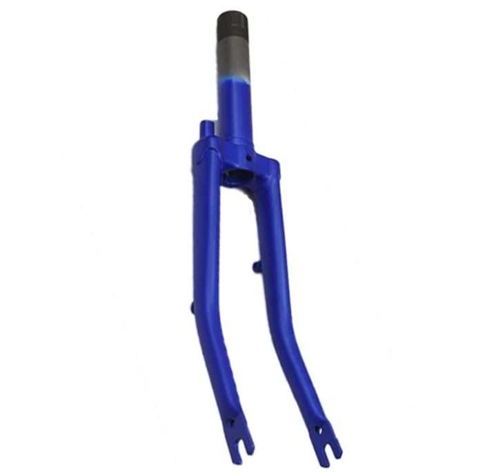 Fourche en acier pour Brompton bleu mat vélotaf confort urbain