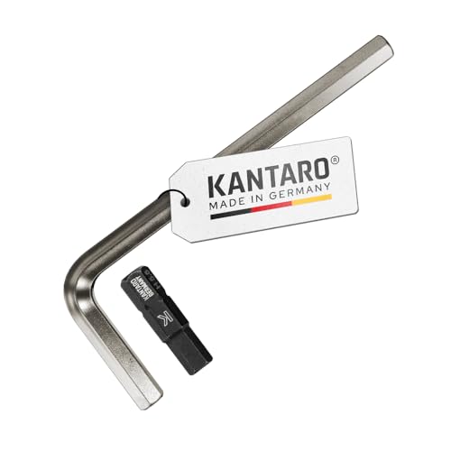 KANTARO 3031 Zaunmontage Set - je 1x Sechskantschlüssel & Bit in der Größe HEX 5,5mm - Made in Germany