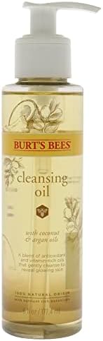 Burt's Bees 100% Natural Facial Cleansing Oil for Normal to Dry Skin, 6 Oz (Package May Vary)