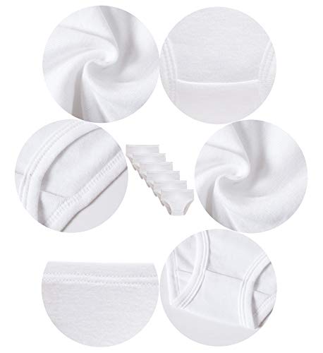 Image of Barara King Little Girls Soft 100% Cotton Underwear Toddler Panties Big Kids Undies