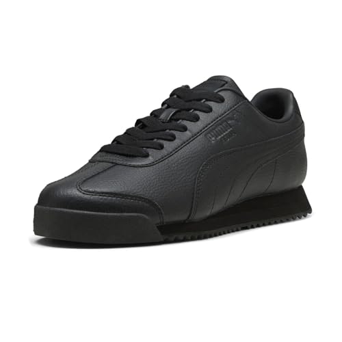 PUMA Roma 24 Standard Men's Sneaker, 11 D(M) US, Black-Black2