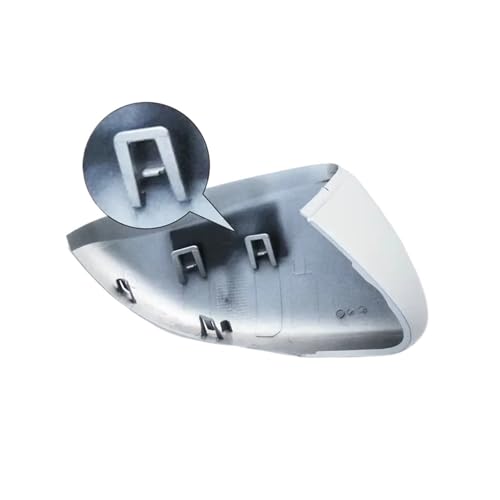 Per Golf MK6 6 Per VI Per GTI R20 Specchietto retrovisore Sostituisci Coperchio Specchietto Laterale Bianco Destro Sinistro Alloggiamento Automatico