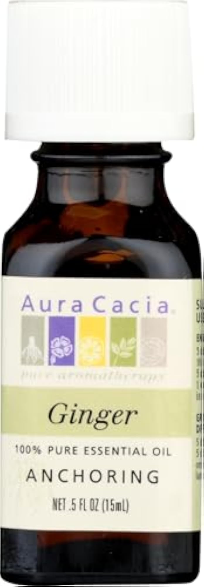 Essential Oil Ginger, (Zingiber Officinale) 0.5 Fl Oz