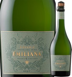 エミリアーナ オーガニック スパークリング ブリュット チリ スパークリングワイン 750ml ミディアムボディ 辛口