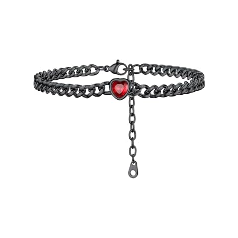 PROSTEEL Stylish Birthstone Ankle Bracelet Cover