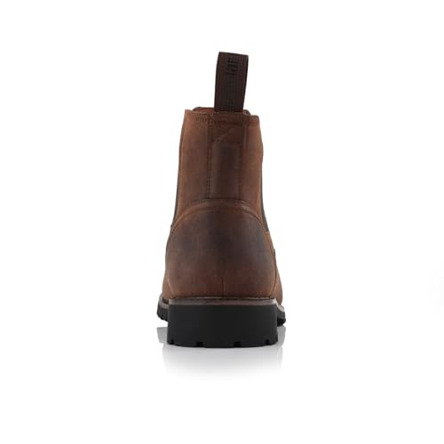 Image of Polar Fox Men's Classic High-Top Chelsea Boot | Stylish Slip-On Ankle Boot for Dress, Casual & Formal Wear