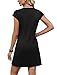 Sampeel Casual Dresses for Women 2026 Black Dresses Fashion Clothing Sunmmer Travel Outfits S