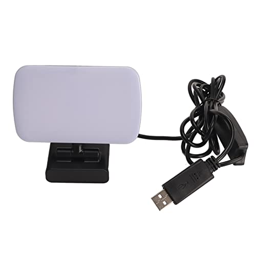 Luz para cámara web Haofy que elimina sombras en videollamadas con 3 colores de luz