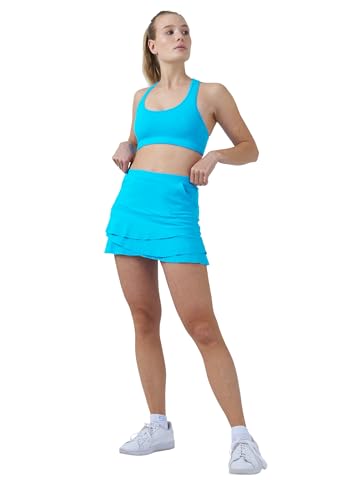Sportkind Mädchen & Damen Tulip Tennis, Hockey, Golf Skort, Rock mit...