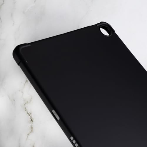 Coque Amazon Fire Max 11 avec support bureau rotatif noir et argent