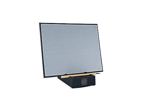 Samadhi Board: Water Drawing Set for Painting Sketching & Meditation with Natural Wood Brush & Yogic Stand Mess-Free Zen Mindfulness Art Gift for Adults Kids