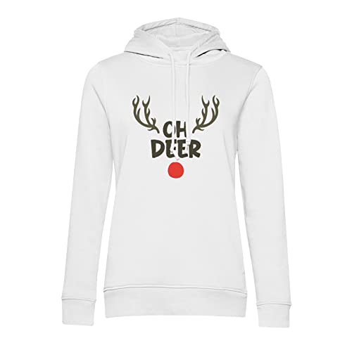Sweat à capuche Oh Deer fini le froid grâce au pull renne de Noël