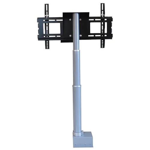 QICBYING Soporte De Techo Ajustable para TV   Soporte Motorizado para Televisores De 26 70 Pulgadas, Elevador Eléctrico Telescópico para TV con Control Remoto(30cm)