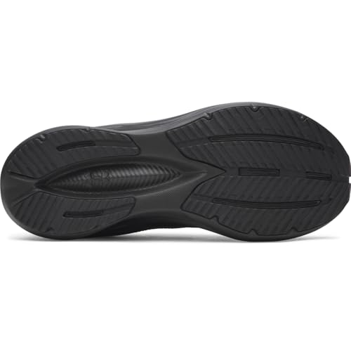 Under Armour Men's Charged+ Assert 11 Running Shoe, (002) Black/Black/Black, 10.5, US